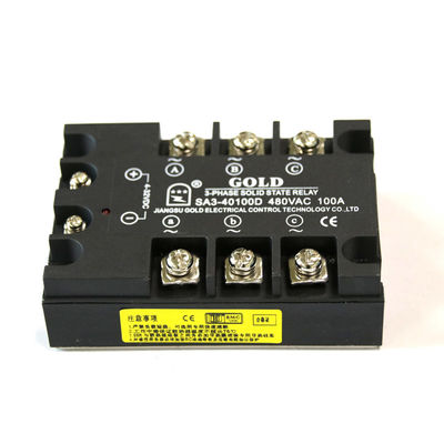 Υψηλής τάσης 480VAC 3 ηλεκτρονόμος 50 Amp φάσης SSR